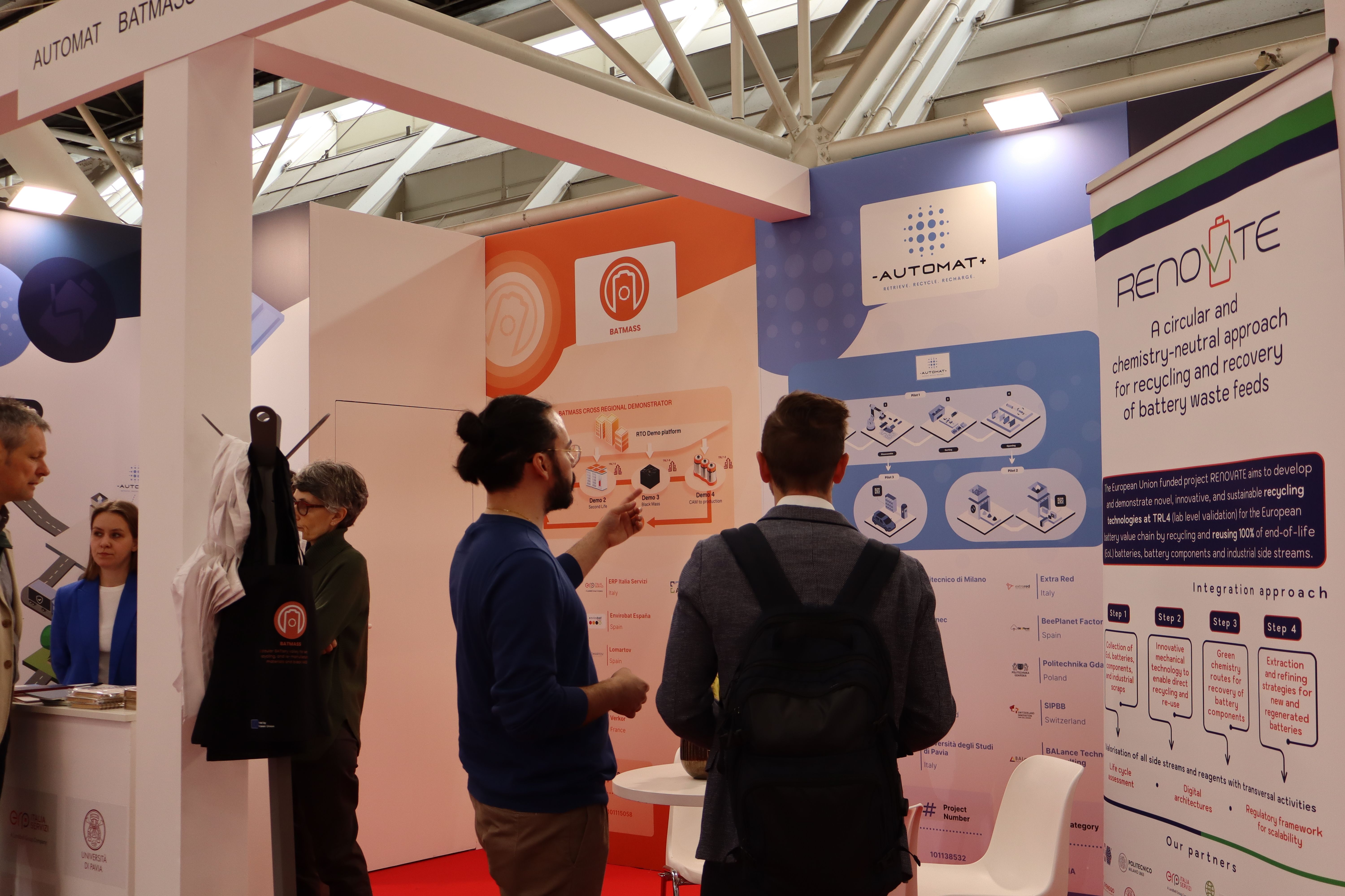 AutoMat at E-TECH Europe: Advancing Automation in Battery Recycling