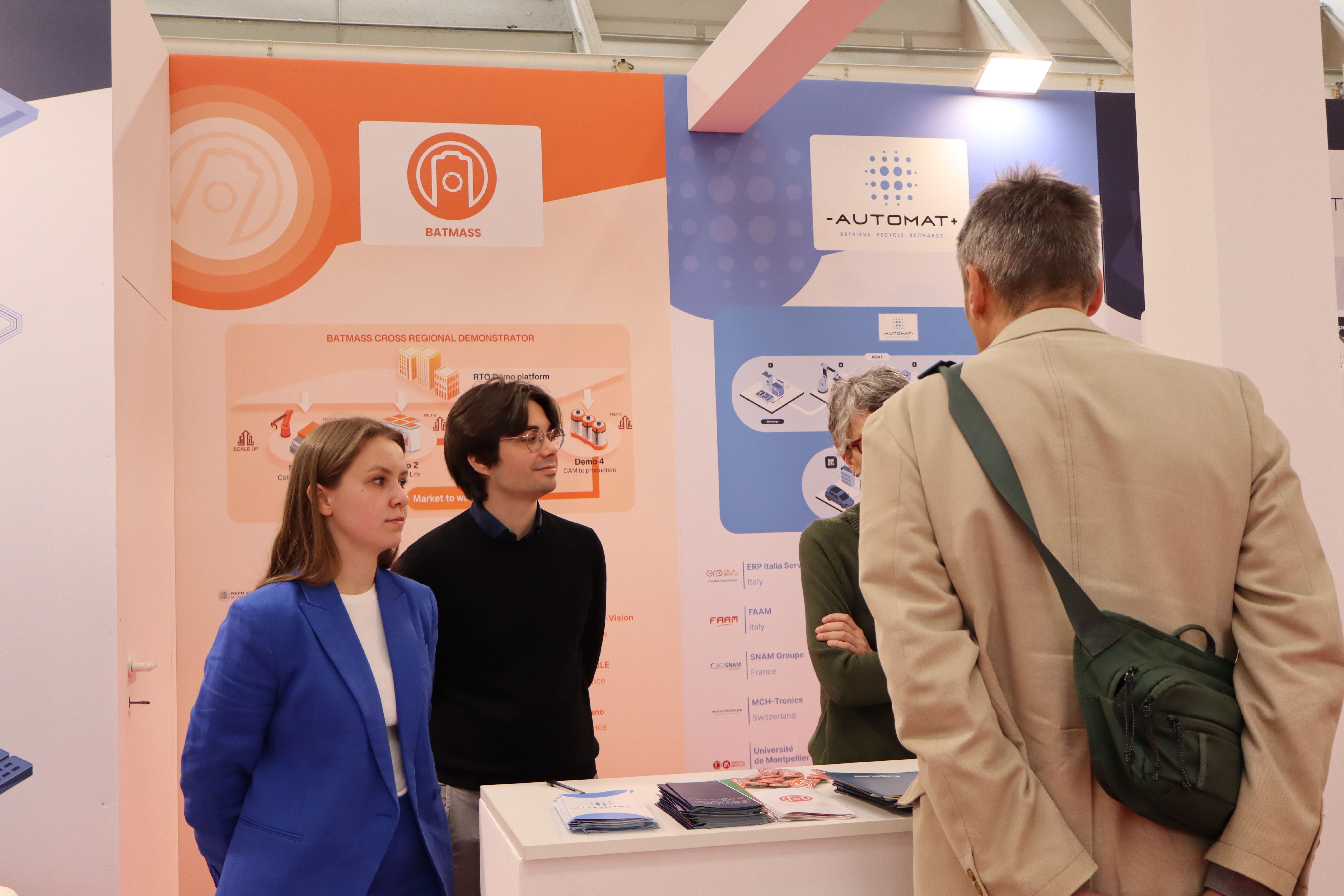 AutoMat at E-TECH Europe: Advancing Automation in Battery Recycling