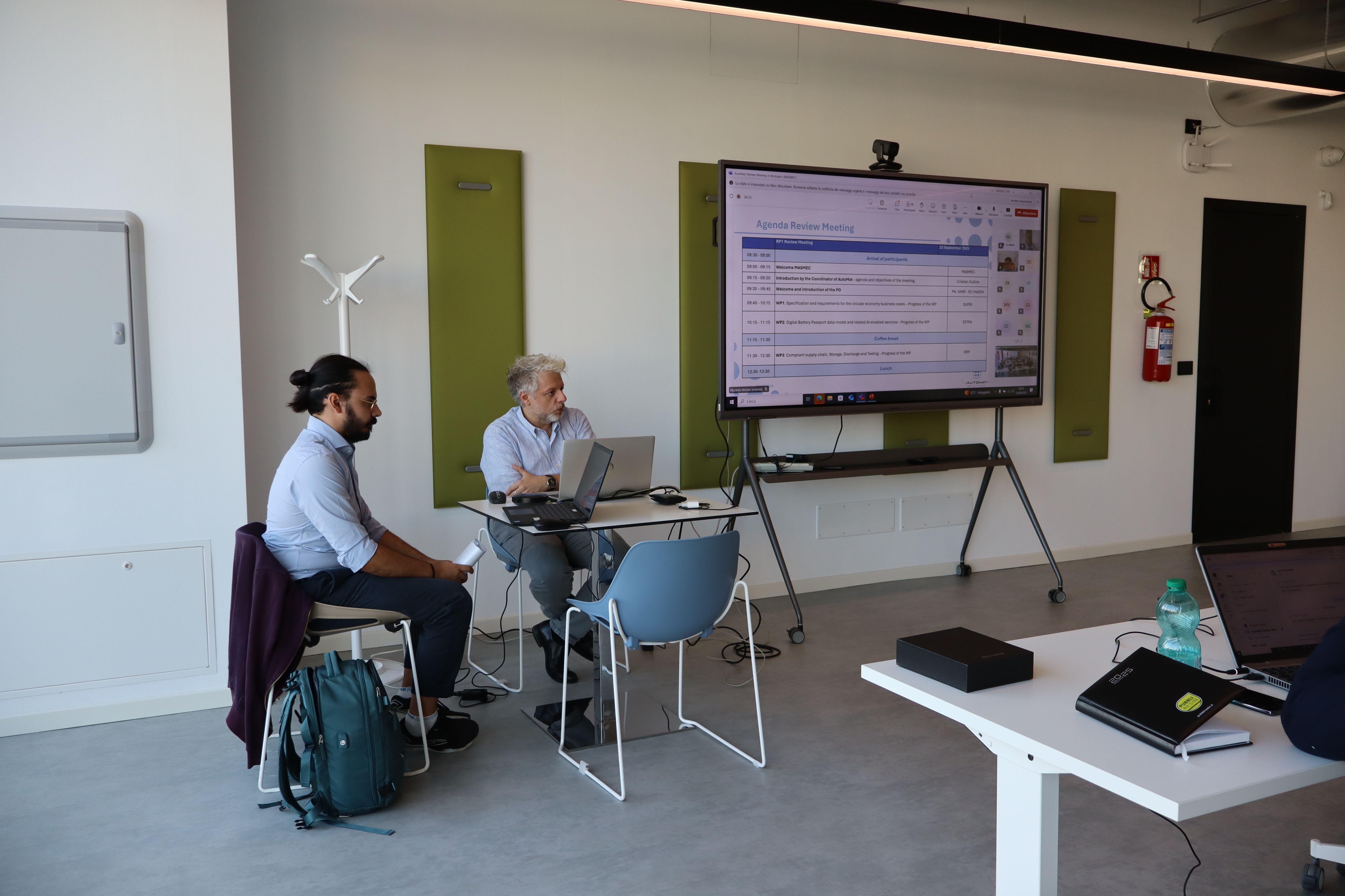 Day Two: Official Review Meeting and Masmec Lab Visit