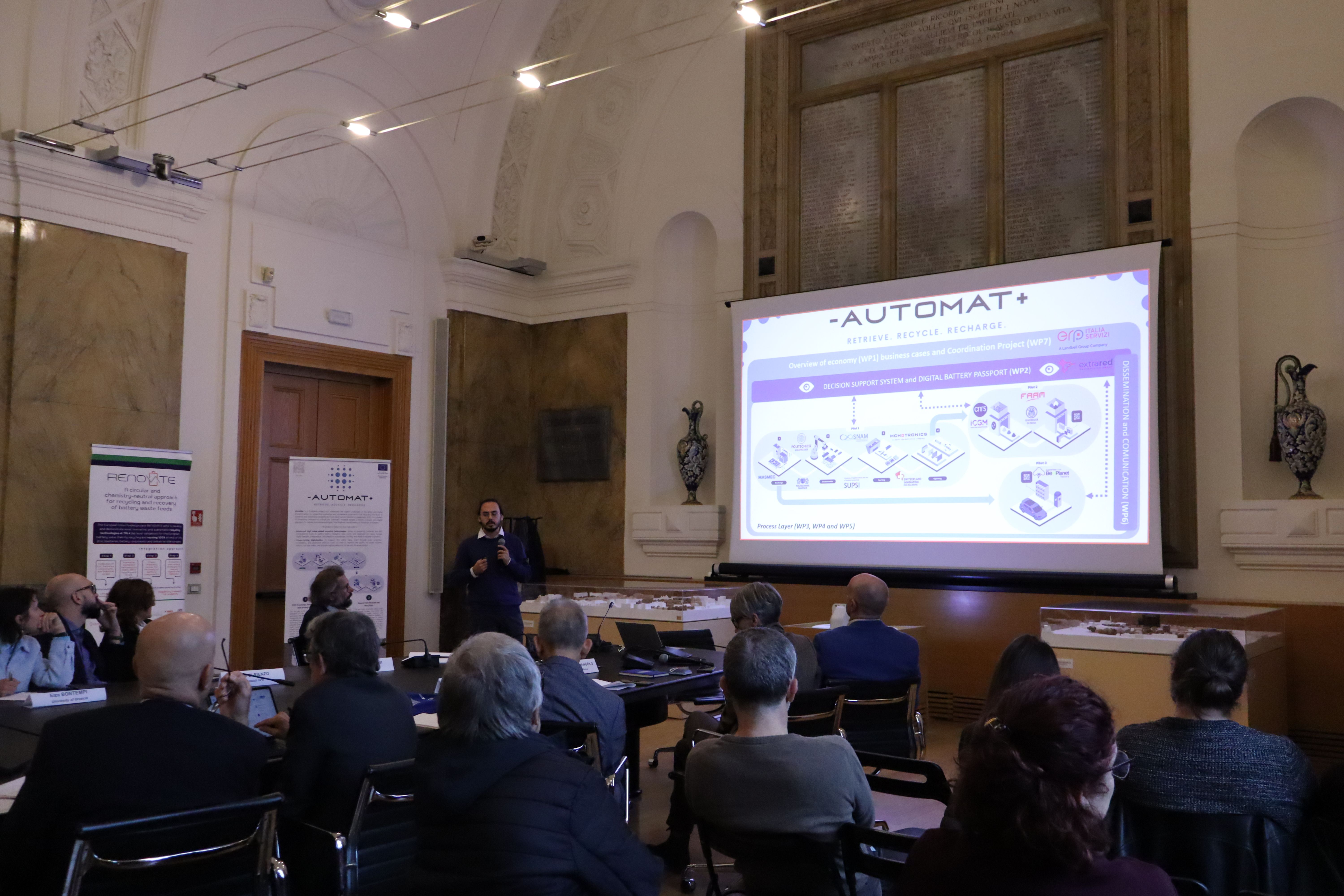 AutoMat and the Synergy of Projects